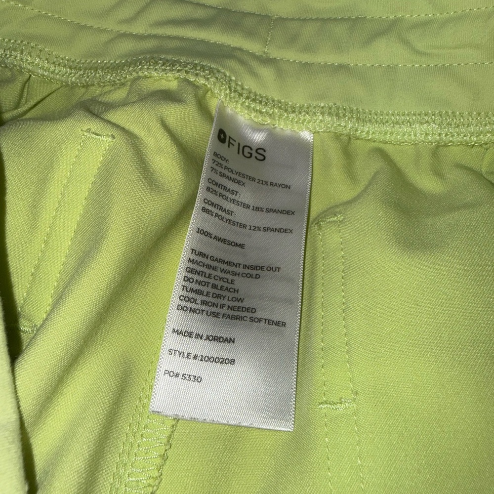 Figs Sea Mist Zamora Joggers - Picture 3 of 4